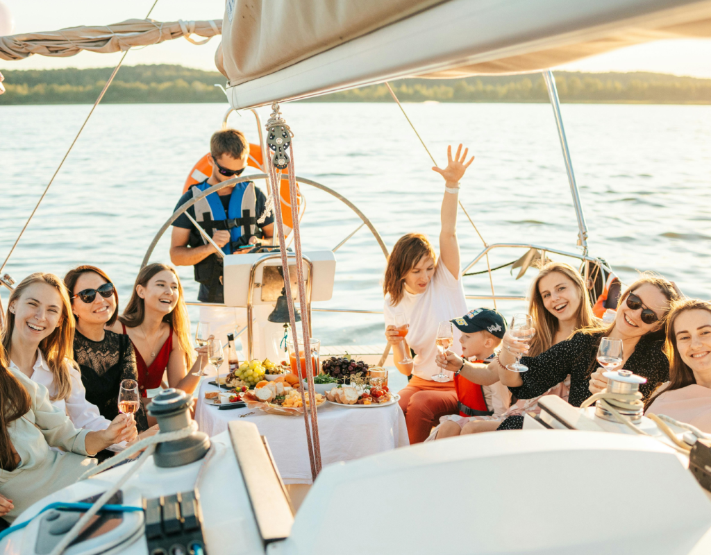 Fiesta privada velero